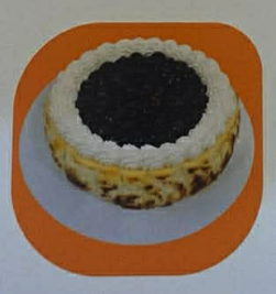 Basque Burnt Blueberry Cheesecake